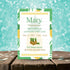 Personalized Pineapple Birthday Invitation